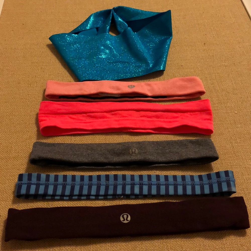 Lululemon headbands plus others